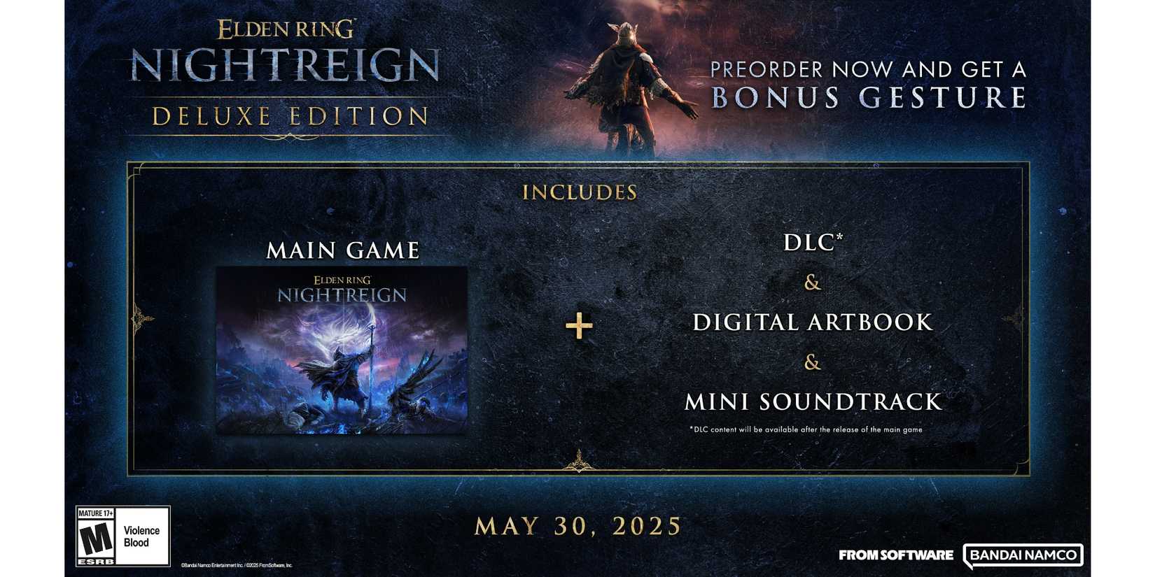 Elden Ring Nightreign Deluxe Edition Contents