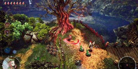 Elliot fighting some enemies - The Adventures Of Elliot The Millennium Tales