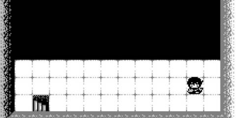 Exploring a black and white floor in Void Stranger