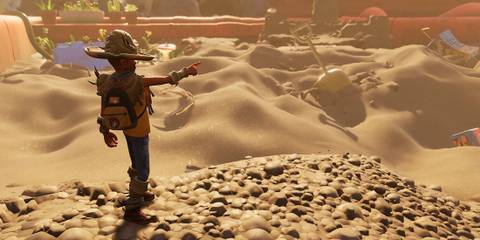 Exploring the sandlot - Grounded