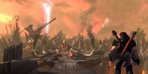 Exploring the world in Brutal Legend