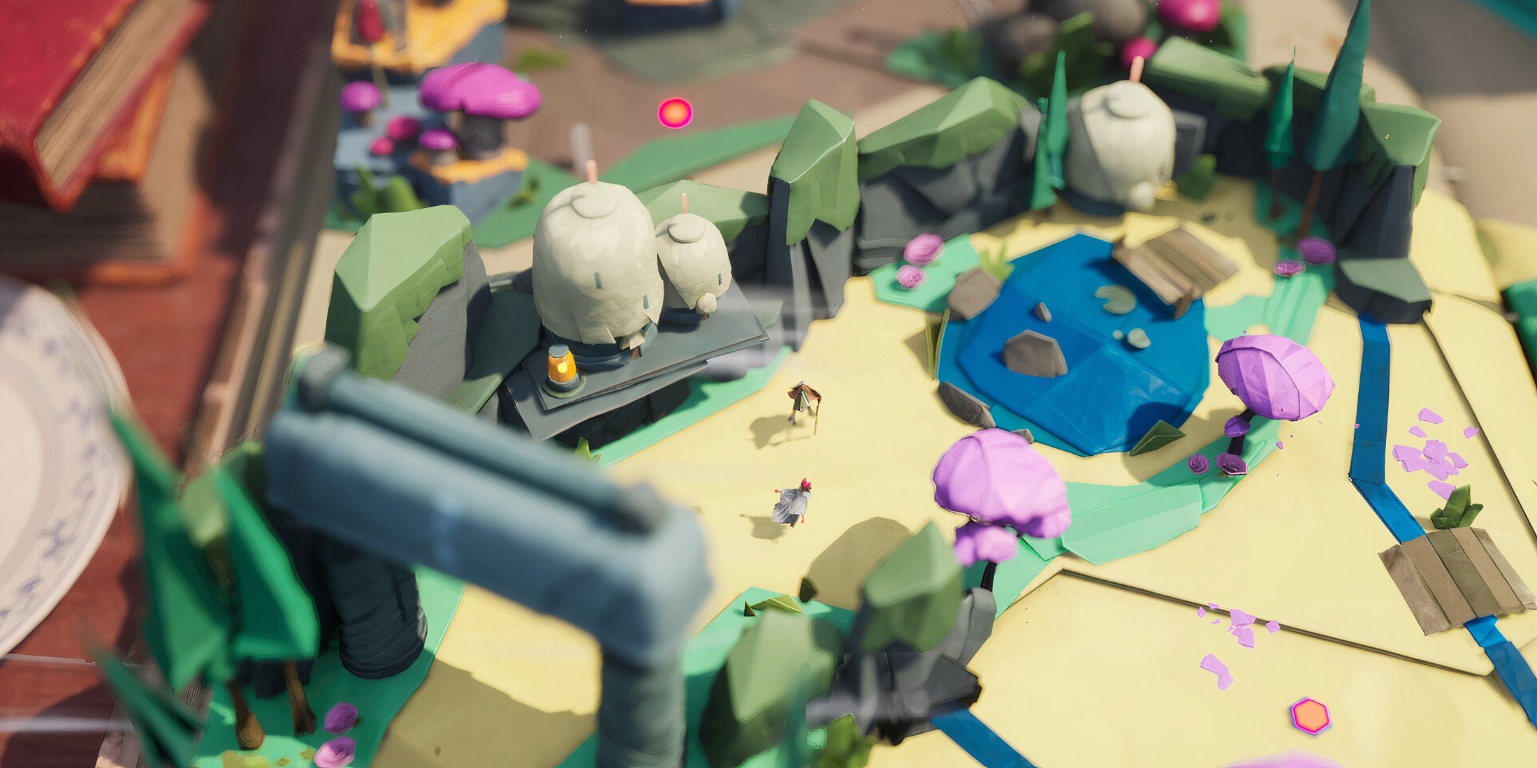 Exploring the world map in Hirogami