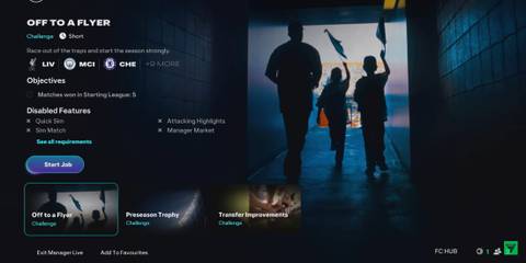 FC 26 - Career Mode - Manager Live Challenges