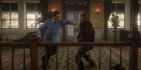 Fight in in Red Dead Redemption 2