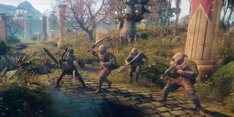 Fighting enemies in Hand Of Fate 2