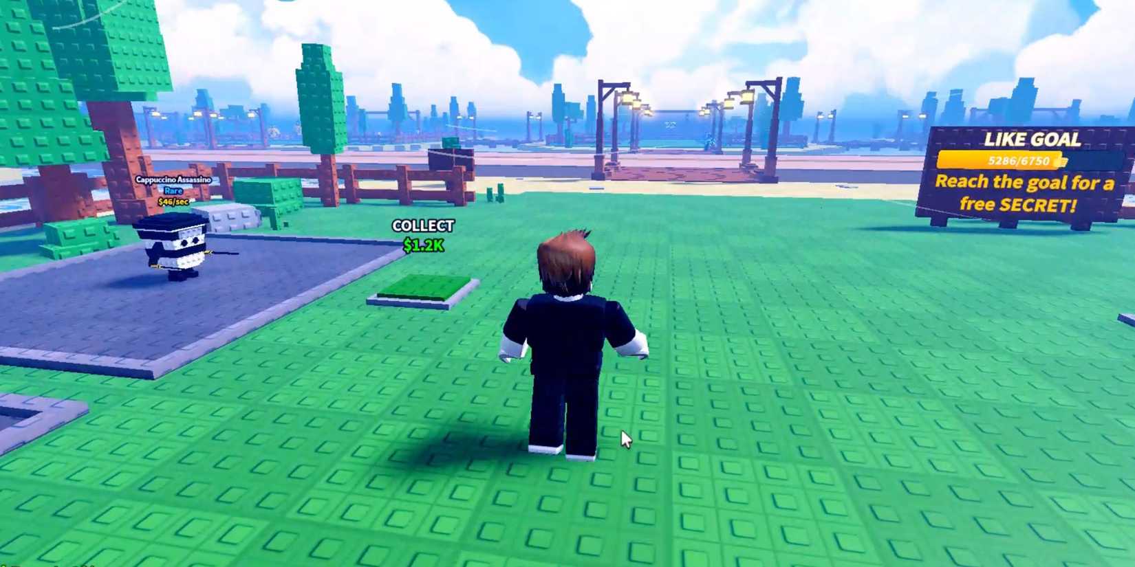 Fish a Brainrot player