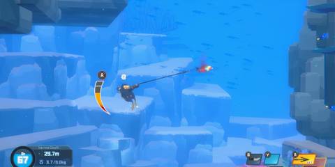 Fishing in Dave the Diver