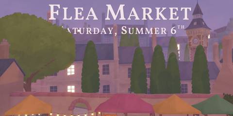 flea market tiny bookshop 