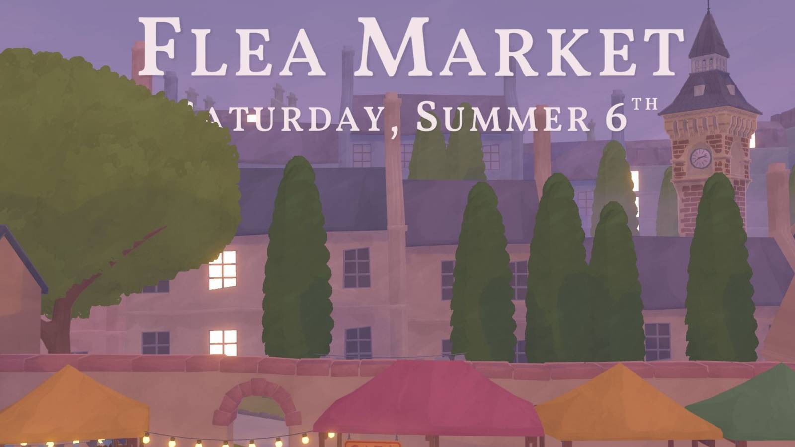 flea market tiny bookshop 