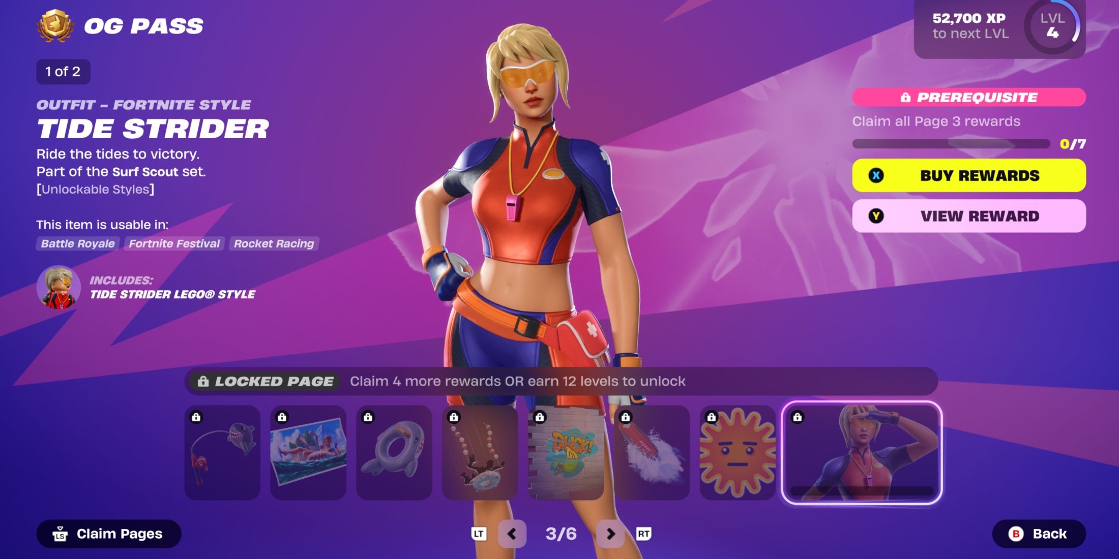 Fortnite: All Skins in the Chapter 1 Season 5 OG Pass