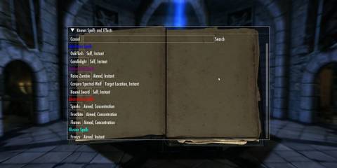 Fourth Era Spell-Crafting mod for Skyrim