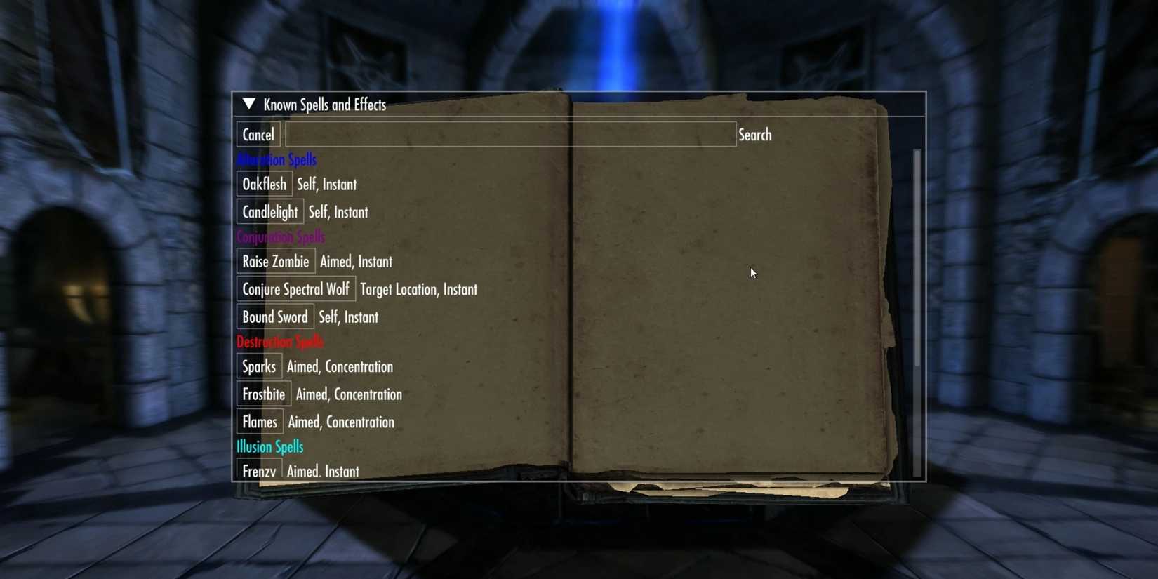 Fourth Era Spell-Crafting mod for Skyrim