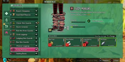 Fuzzy Mukluks in Grounded 2