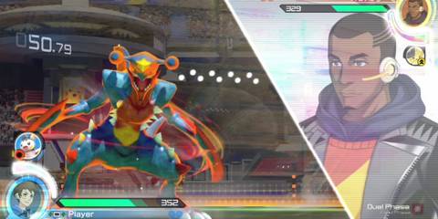 Garchomp Mega Evolves - Pokken Tournament