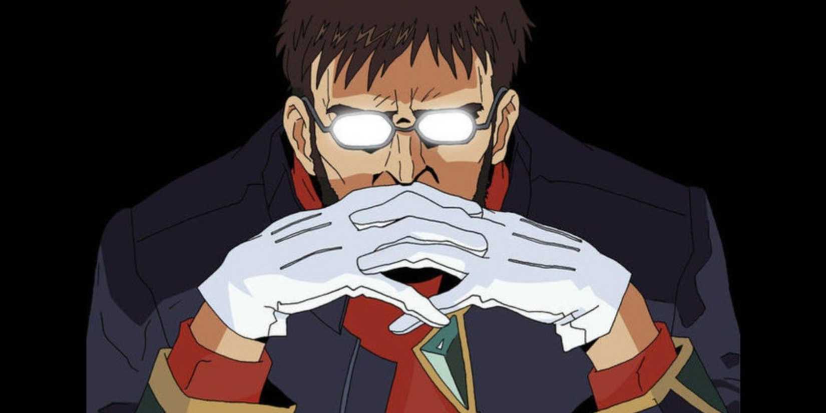 Gendo Ikari from Neon Genesis Evangelion.