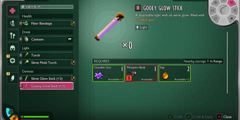 Gooey Glow Stick in Grounded 2