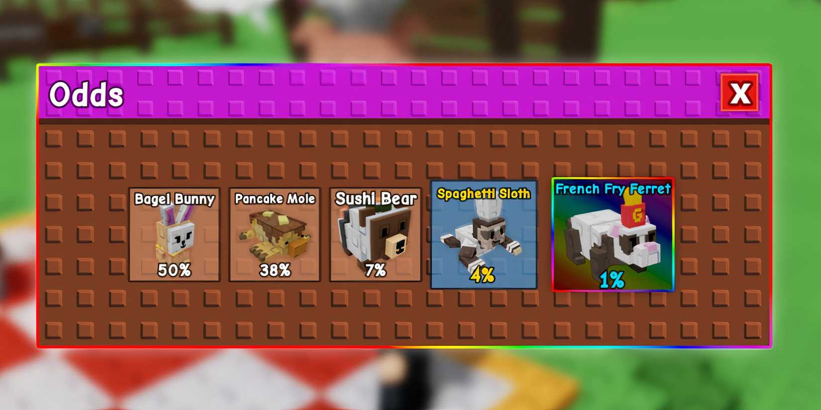 gourmet egg pets in grow a garden