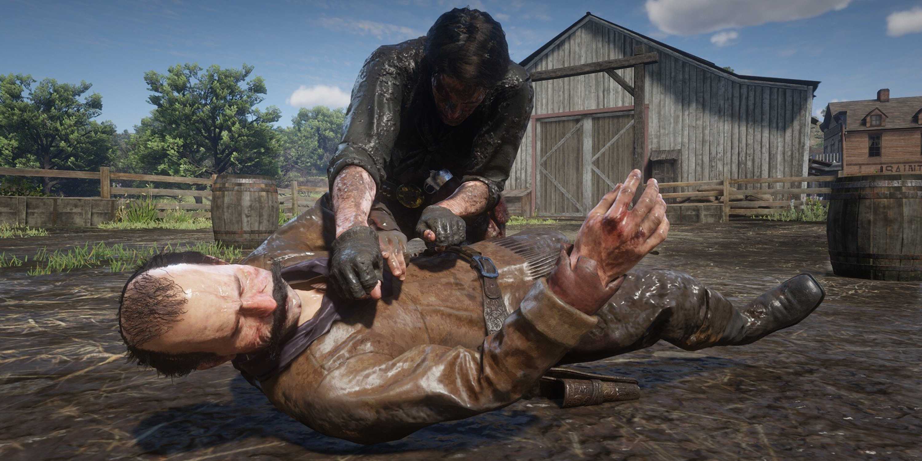 Hugging Rdr2 Game Incredible Small Details In Red Dead Redemption 2 You Might Have Missed