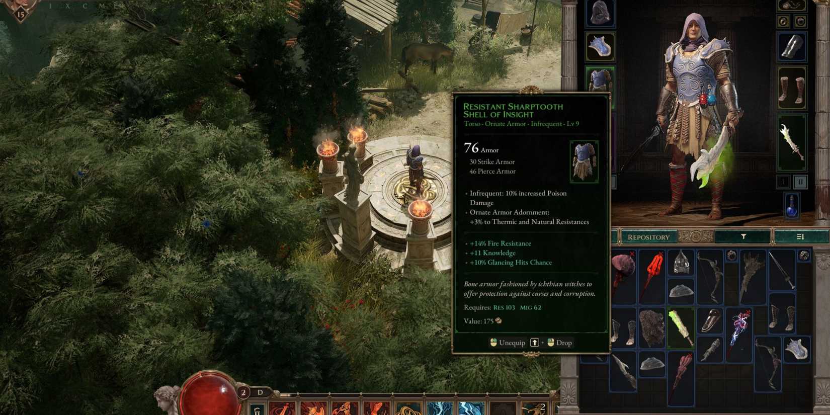 Green Quality Items Titan Quest 2