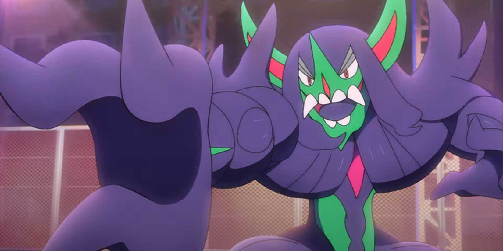 Grimmsnarl attacks with its hand - Pokemon