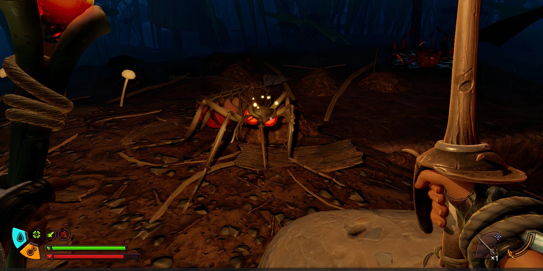 Grounded 2 Mosquito Enemy Bug Stunned