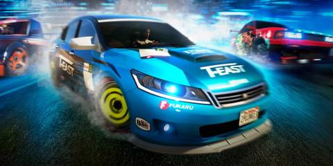 GTA 5 Online Drift Week promo art 2x1 crop