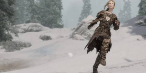 HDT-SMP Vanilla Armors mod for Skyrim