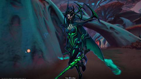 hela with her weapons
