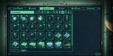 hell is us inventory