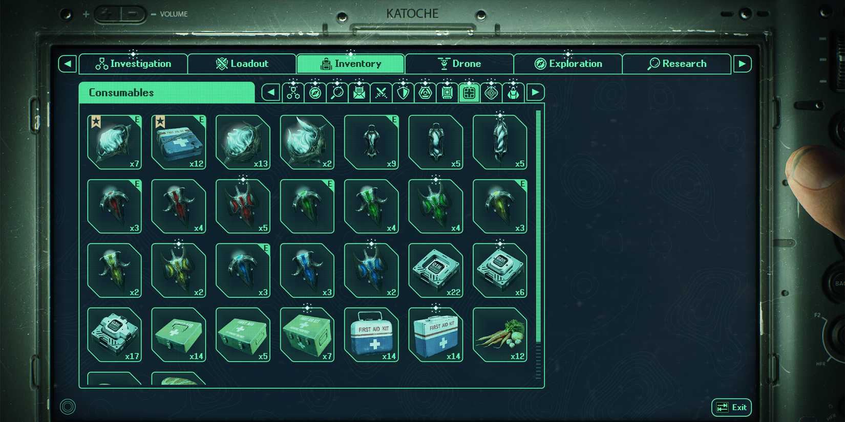 hell is us inventory