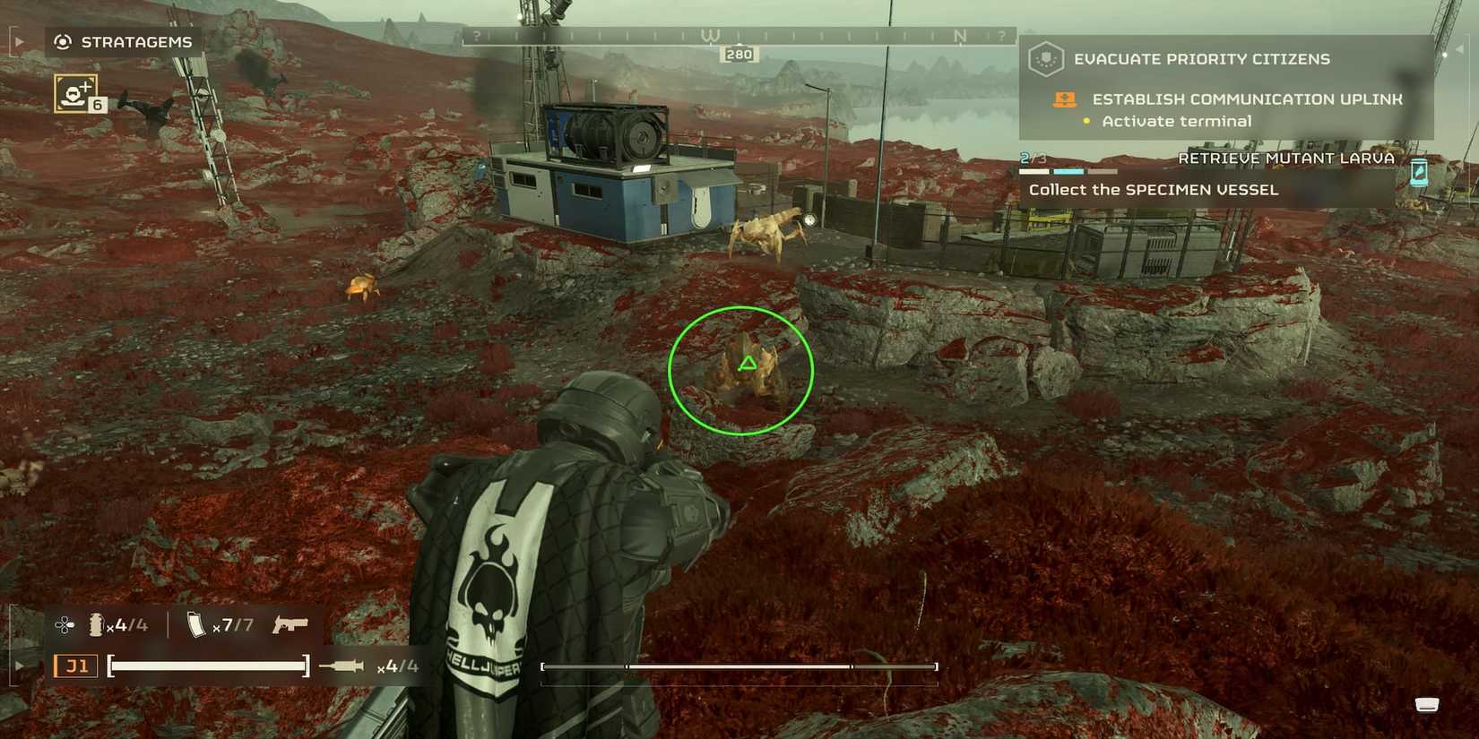 The Player Aiming the Warrant 