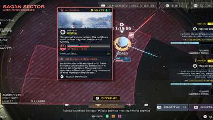 A Planet with a Invasion Level of 15