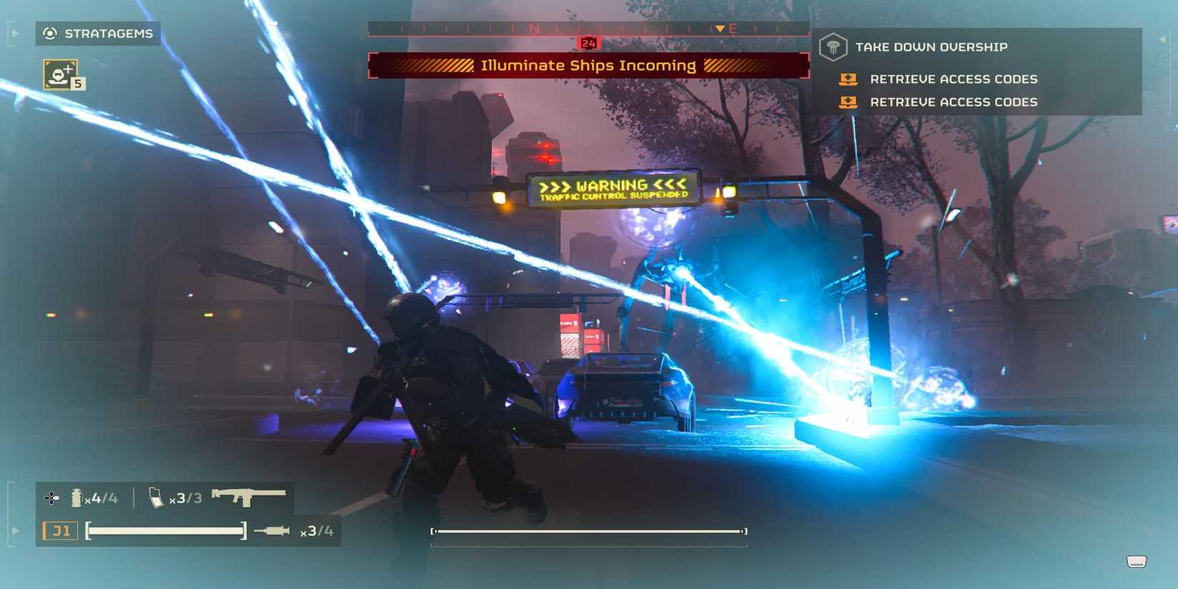 The Player Getting Shot At By the Illuminate 