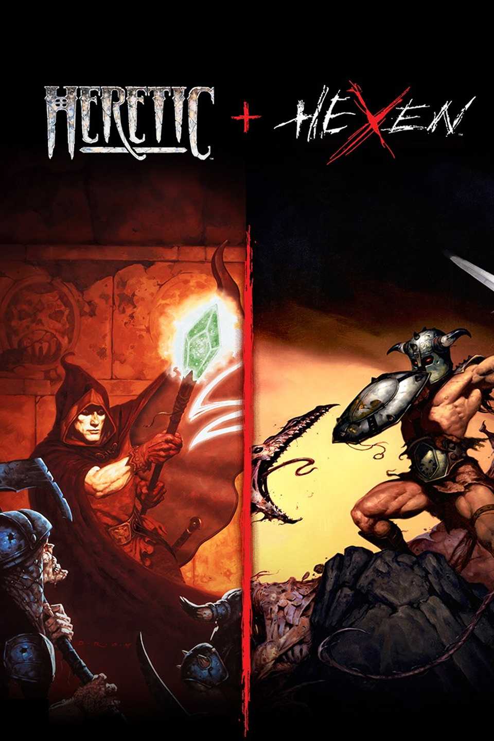 Heretic + Hexen tag page cover art-1