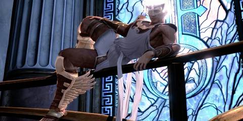Hermes in God of War 3 (PS3)