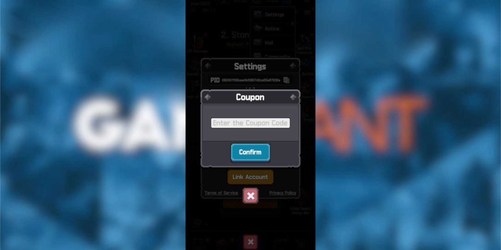 Heroll: Dice Roguelike the codes tab