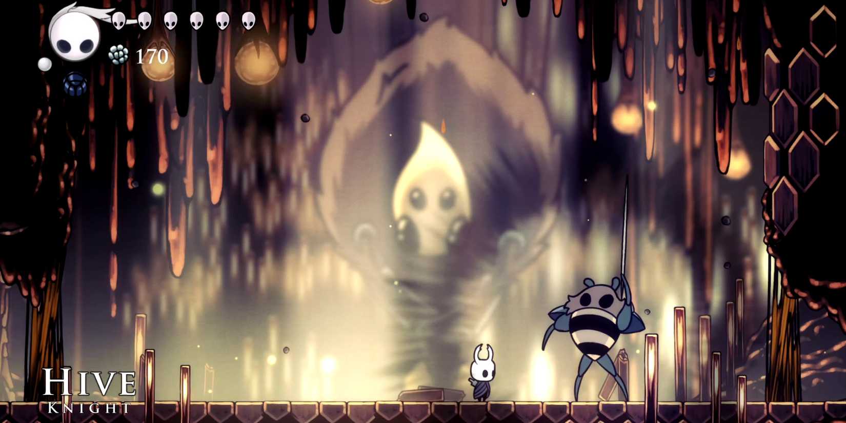 Hollow Knight All DLCs Start Lifeblood DLC Hive Knight Boss
