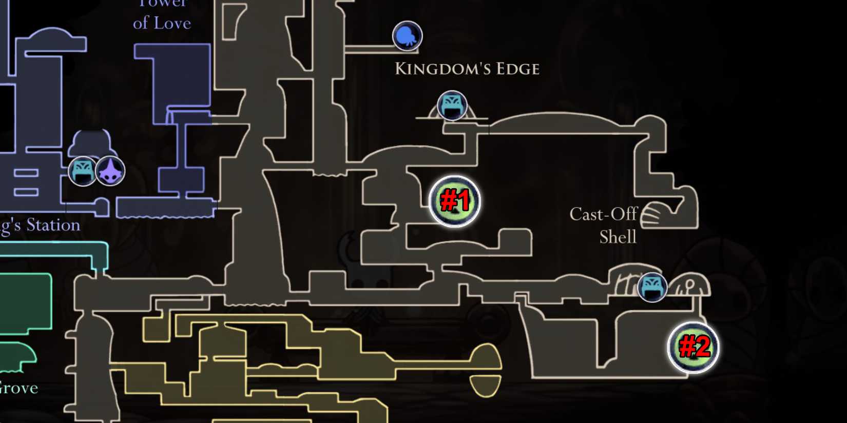 Where to Find All Grubs in Hollow Knight