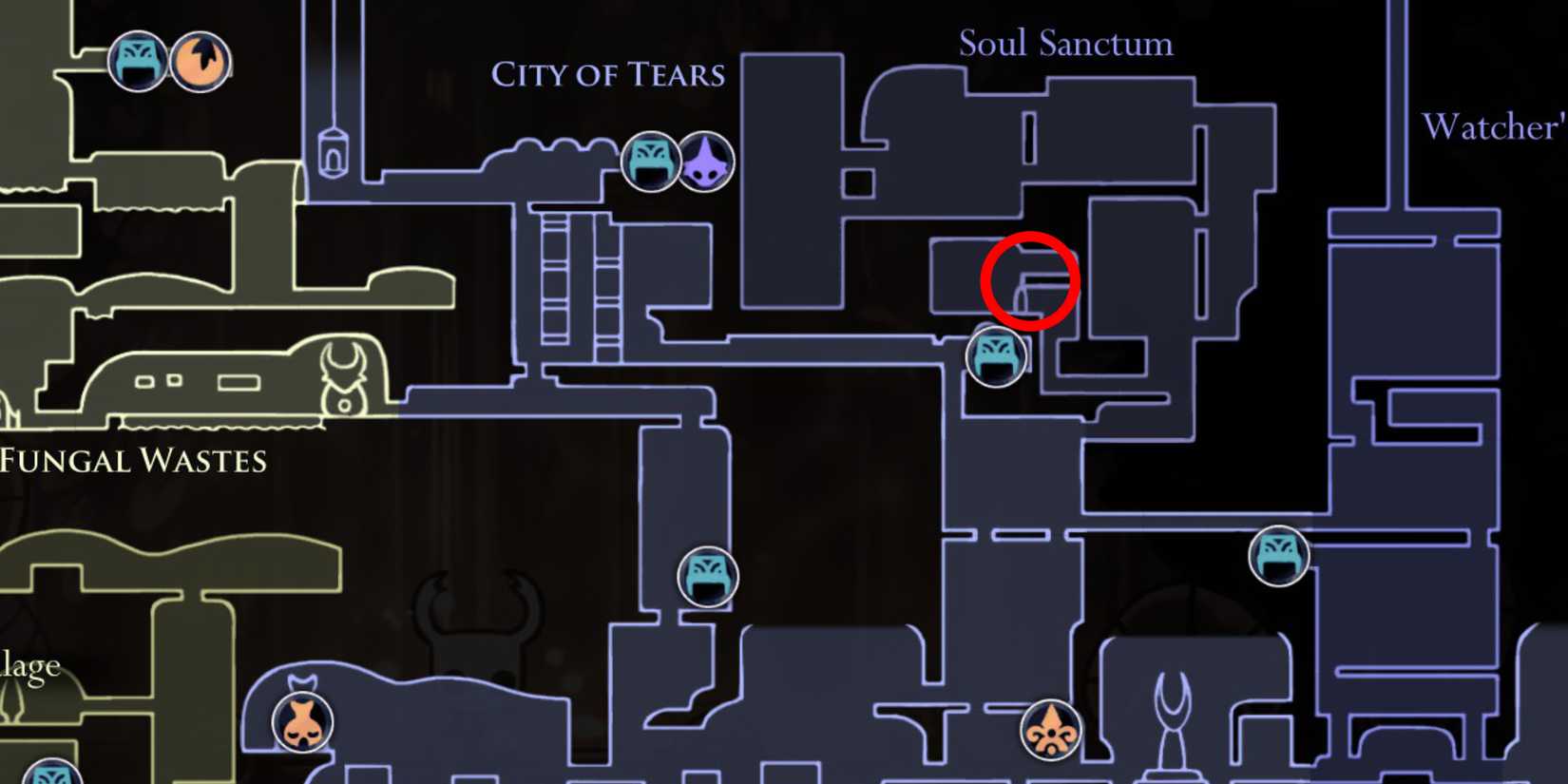 Heavy Heavy Night Elegant Key Soul Soul Elegant Door Map