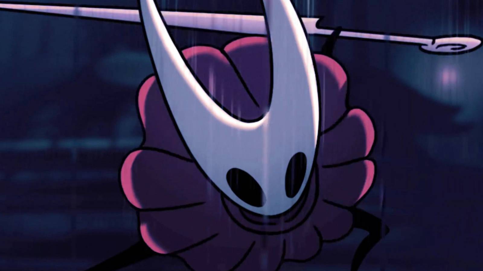 Hollow Knight Silksong Hornet Closeup Hallownest Cutscene