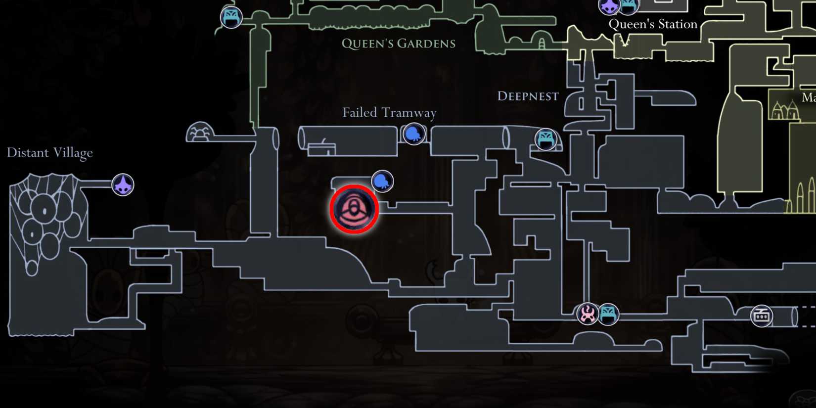 Hollow Knight Warrior Dream Grave Locations Map Galien