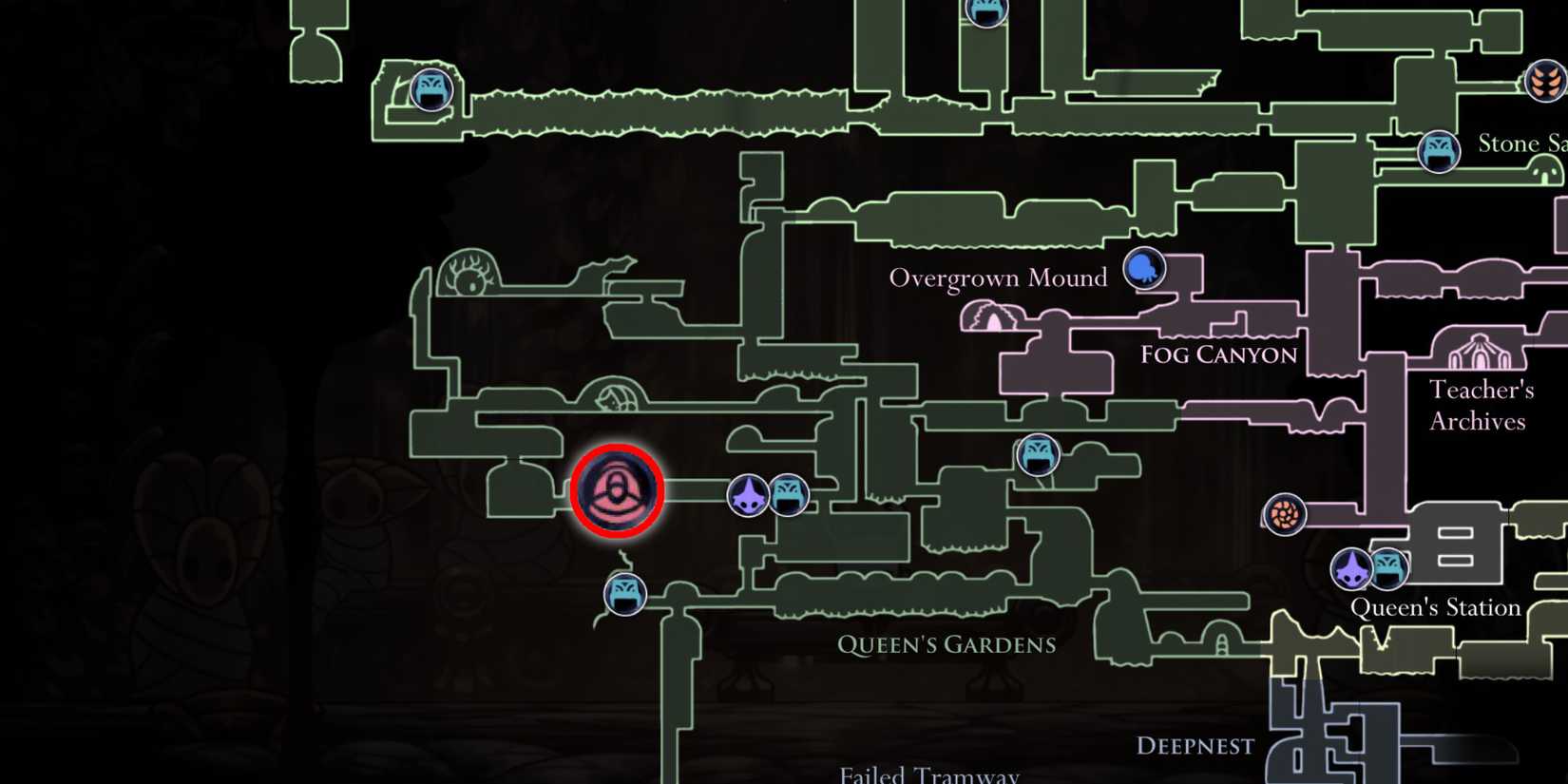 Hollow Knight Warrior Dream Grave Locations Map Mamu