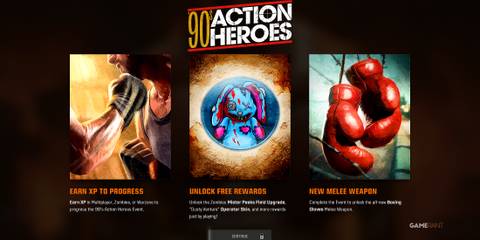 How Does The '90s Action Heroes Event Work in Black Ops 6 & Warzone