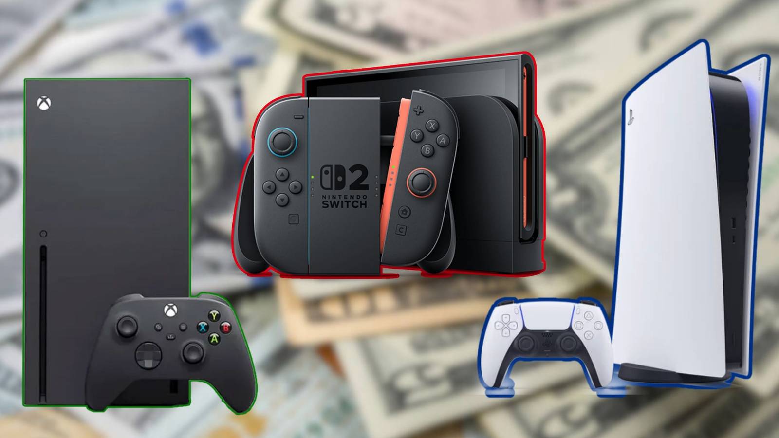 Consoles Xbox Series X Vs Playstation Price Sony PS5 Microsoft