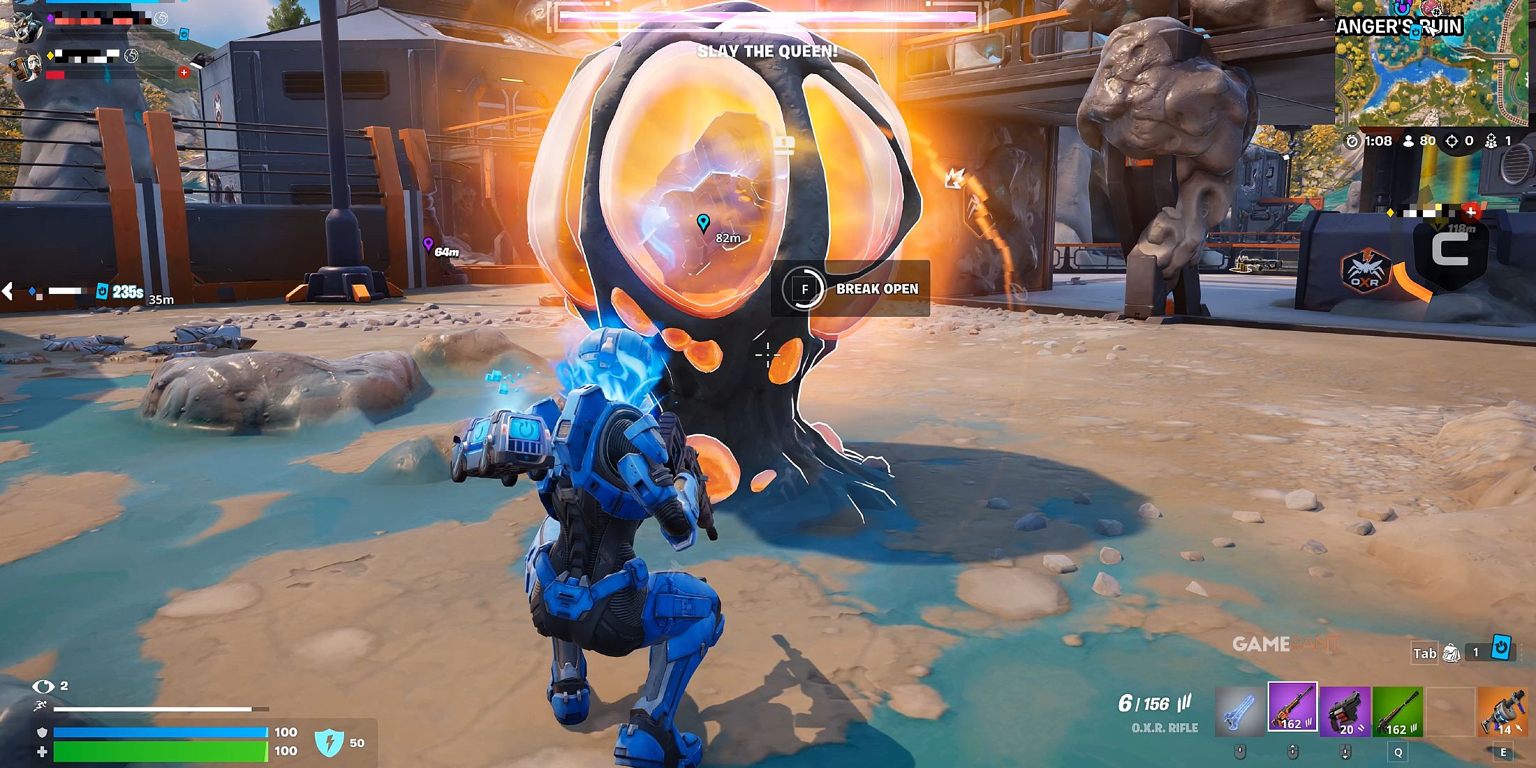 How to Destroy Hive Stashes in Fortnite