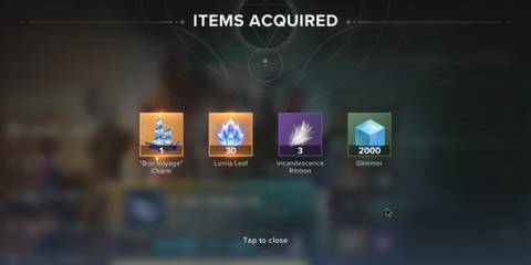 How to get more Bon Voyage Charms in Destiny Rising