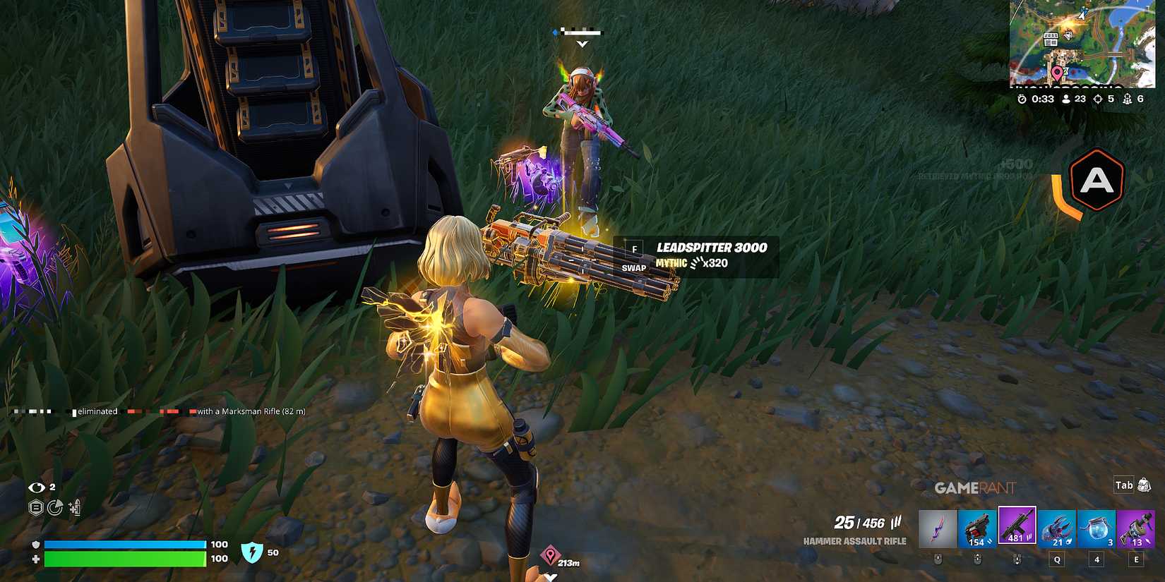 how to get Mythic Leadspitter 3000 in Fortnite