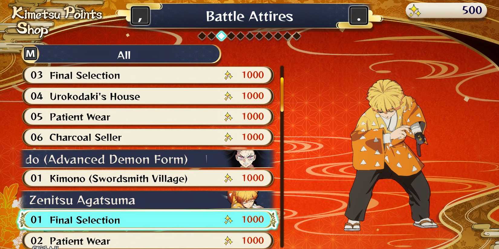 how to get outfits in demon slayer the hinokami chronicles 2 