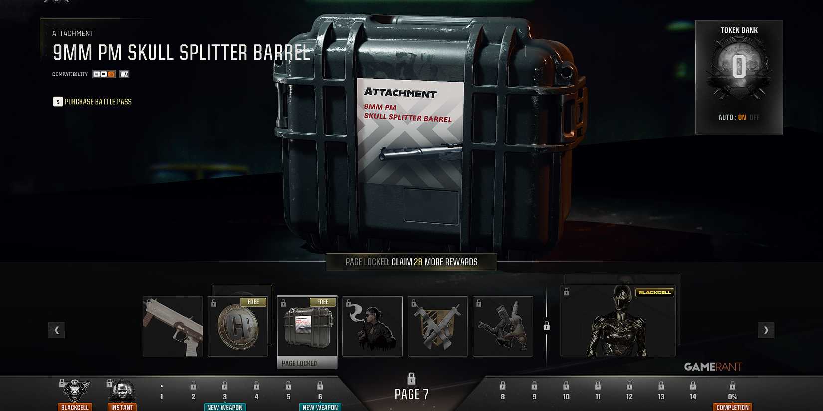 how to get the 9mm PM Skull Splitter (Barrel Attachment) in Black Ops 6