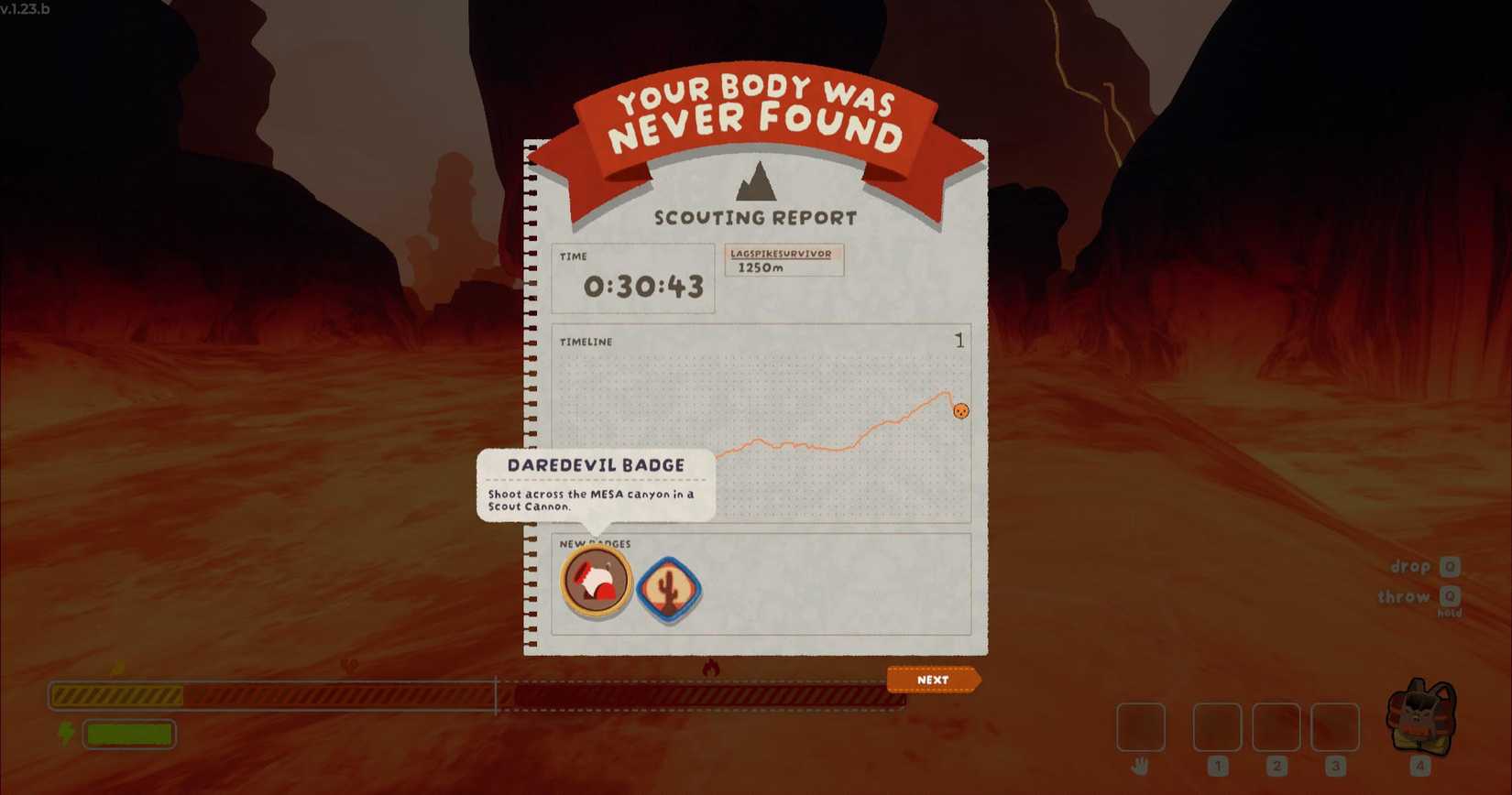 How To Get the Daredevil Badge in PEAK 